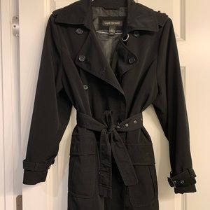 Rain coat black